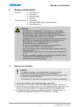 Предварительный просмотр 14 страницы Ecolab EcoPlus PDRX Short Operating Instructions