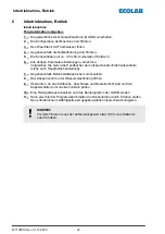 Preview for 23 page of Ecolab EcoPlus PDRX Short Operating Instructions