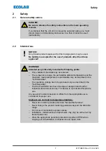 Preview for 30 page of Ecolab EcoPlus PDRX Short Operating Instructions