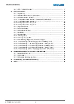 Preview for 6 page of Ecolab EcoPro Operating Instructions Manual