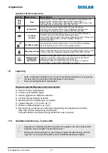 Preview for 12 page of Ecolab EcoPro Operating Instructions Manual