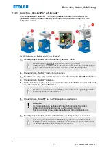 Preview for 73 page of Ecolab EcoPro Operating Instructions Manual