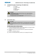 Preview for 85 page of Ecolab EcoPro Operating Instructions Manual