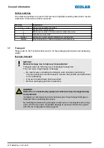 Preview for 100 page of Ecolab EcoPro Operating Instructions Manual