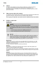 Preview for 106 page of Ecolab EcoPro Operating Instructions Manual