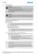 Preview for 138 page of Ecolab EcoPro Operating Instructions Manual