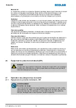 Preview for 198 page of Ecolab EcoPro Operating Instructions Manual