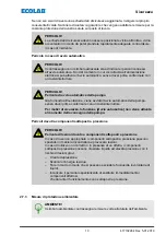 Preview for 293 page of Ecolab EcoPro Operating Instructions Manual