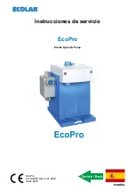 Preview for 367 page of Ecolab EcoPro Operating Instructions Manual