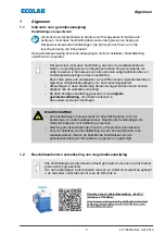 Preview for 465 page of Ecolab EcoPro Operating Instructions Manual