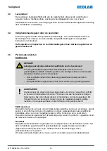 Preview for 474 page of Ecolab EcoPro Operating Instructions Manual