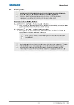 Preview for 513 page of Ecolab EcoPro Operating Instructions Manual