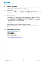 Preview for 16 page of Ecolab ECOTRANS Operating Instructions Manual