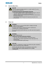 Предварительный просмотр 22 страницы Ecolab Elados EMP E60 Series Short Operating Instructions