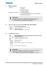 Preview for 51 page of Ecolab Elados EMP E60 Series Short Operating Instructions