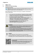 Preview for 8 page of Ecolab Elados EMP KKS E60 Operating Instructions Manual