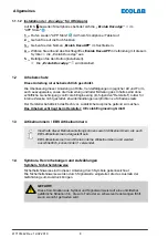 Preview for 10 page of Ecolab Elados EMP KKS E60 Operating Instructions Manual