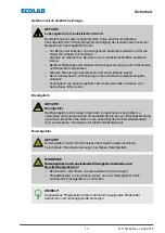 Preview for 21 page of Ecolab Elados EMP KKS E60 Operating Instructions Manual