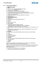 Preview for 122 page of Ecolab Elados EMP KKS E60 Operating Instructions Manual