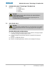 Preview for 131 page of Ecolab Elados EMP KKS E60 Operating Instructions Manual