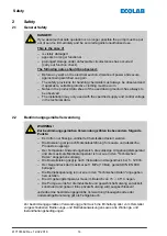 Preview for 150 page of Ecolab Elados EMP KKS E60 Operating Instructions Manual