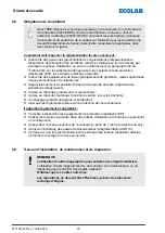 Preview for 292 page of Ecolab Elados EMP KKS E60 Operating Instructions Manual