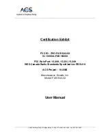 Ecolab FAS1543 User Manual предпросмотр