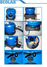 Предварительный просмотр 2 страницы Ecolab Floormatic Blue Vac Operating Instructions Manual