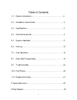 Preview for 3 page of Ecolab Formula1 Installation & Operation Manual