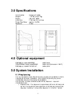 Preview for 5 page of Ecolab Formula1 Installation & Operation Manual