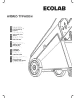 Ecolab HYBRID TYPHOON User Manual предпросмотр