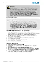 Preview for 43 page of Ecolab LMIT09/S209 Short Operating Instructions