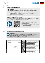 Предварительный просмотр 3 страницы Ecolab MULTILINE 1000 Short Operating Instructions