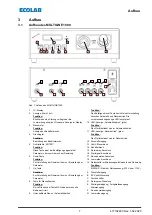 Предварительный просмотр 8 страницы Ecolab MULTILINE 1000 Short Operating Instructions