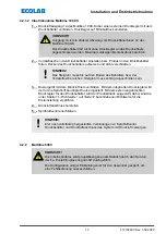 Предварительный просмотр 14 страницы Ecolab MULTILINE 1000 Short Operating Instructions