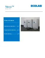 Ecolab Nexa Service & Reference Manual предпросмотр