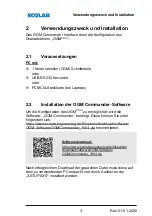 Preview for 3 page of Ecolab OGM PLUS Configuration Manual