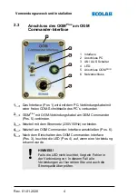 Preview for 4 page of Ecolab OGM PLUS Configuration Manual