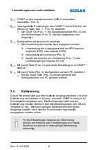 Preview for 6 page of Ecolab OGM PLUS Configuration Manual