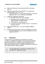 Preview for 12 page of Ecolab OGM PLUS Configuration Manual