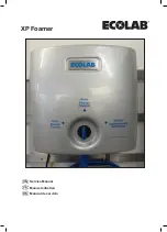 Ecolab XP Foamer Service Manual preview