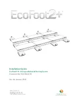 Preview for 1 page of Ecolibrium Solar EcoFoot2+ Installation Manual