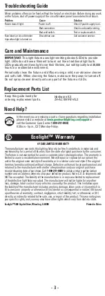 Preview for 3 page of ecolight AC1041-AL3-03LF1-E Quick Start Manual