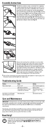 Preview for 3 page of ecolight AC1067-WHG-06LF0-E Quick Start Manual