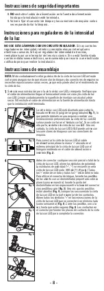 Preview for 8 page of ecolight AC1067-WHG-06LF0-E Quick Start Manual