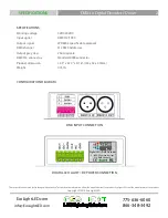 Preview for 2 page of ecolight DMX512 Manual