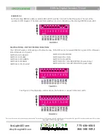 Preview for 4 page of ecolight DMX512 Manual