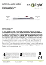 Preview for 2 page of ecolight EC79772 User Manual