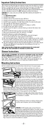 Preview for 2 page of ecolight UC1040-BR2-09LF2-E Quick Start Manual