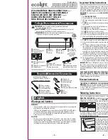 Preview for 2 page of ecolight UC1051-BK2-14LF0-E Manual